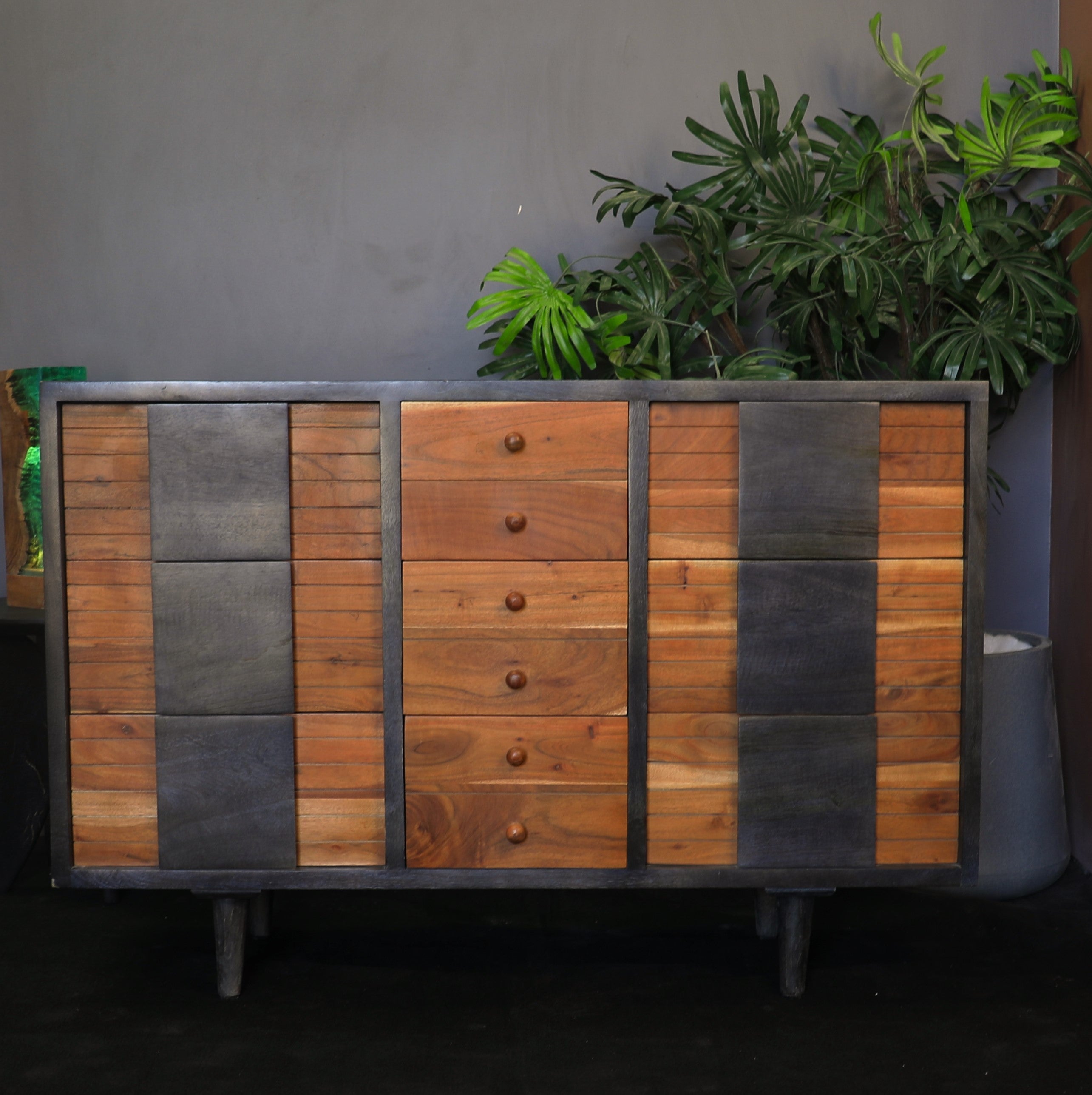 Artēmish 9 Drawers Side Board (Natural)