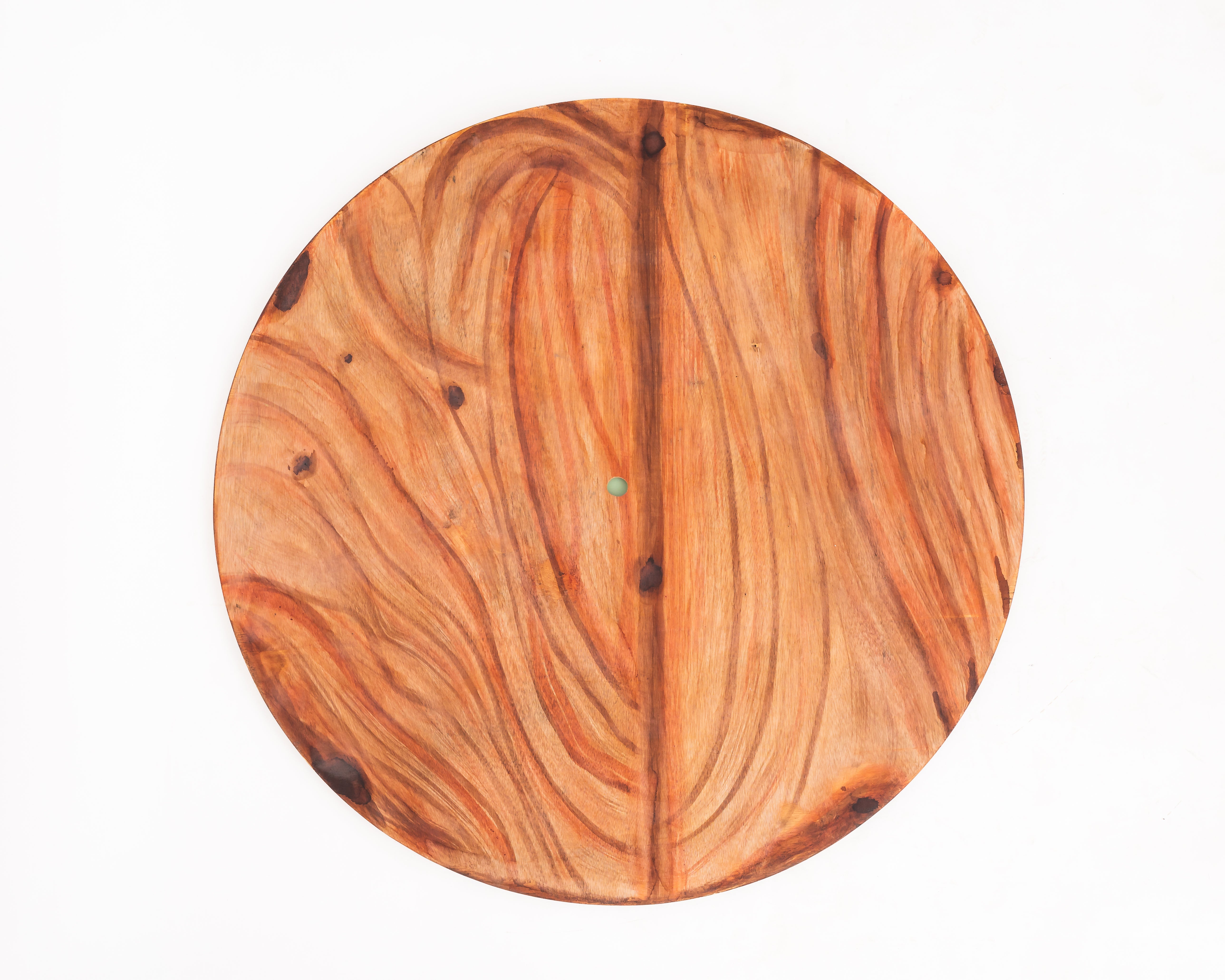 Wooden Batton Wheel Mirror Frame