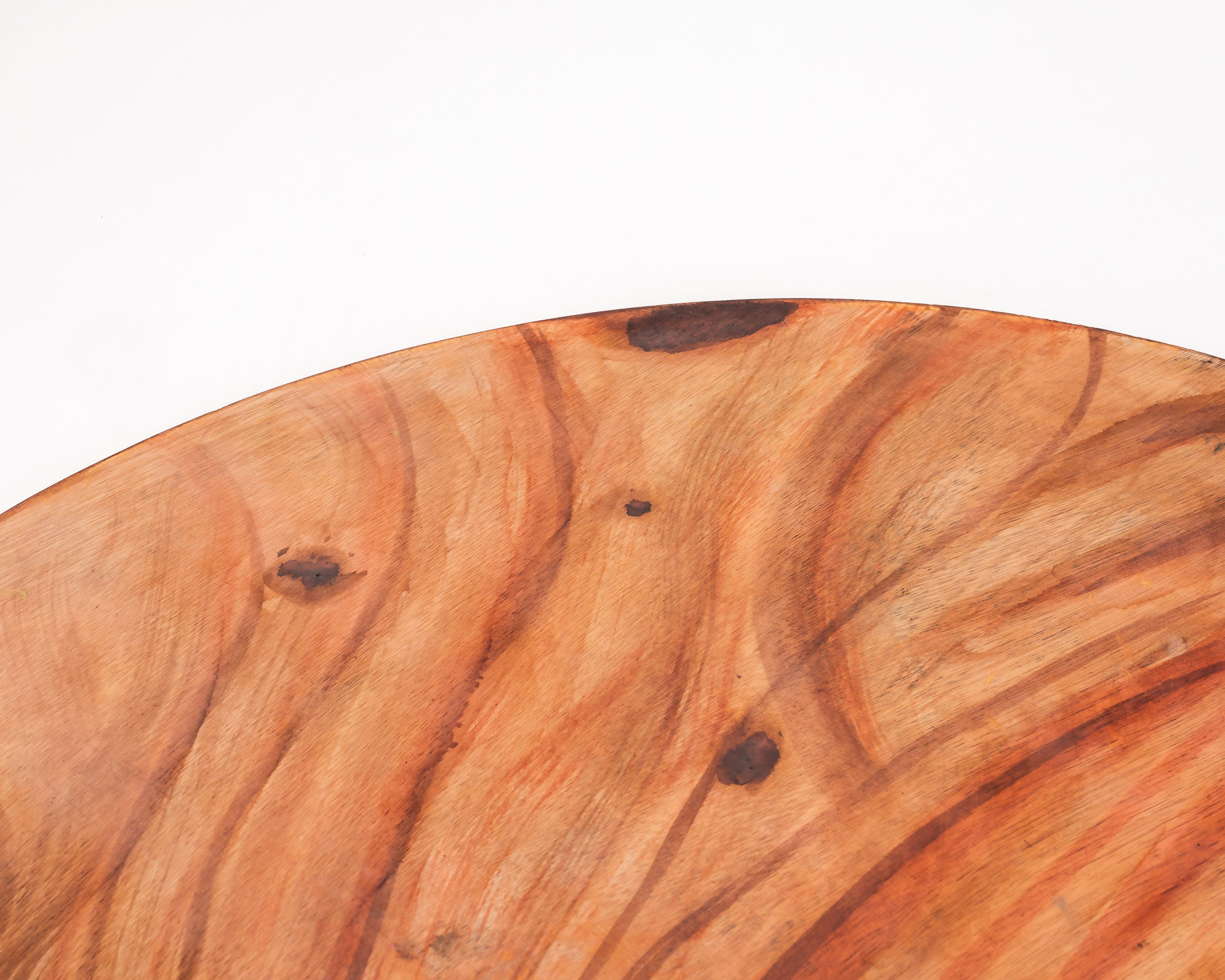 Wooden Batton Wheel Mirror Frame