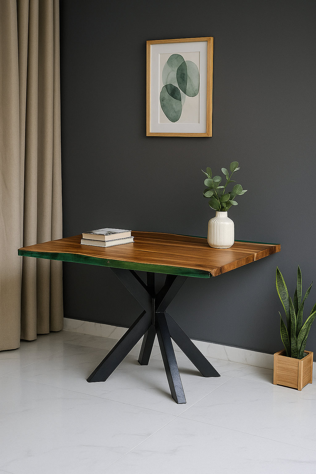 Sand Square 4 Seater Dining Table