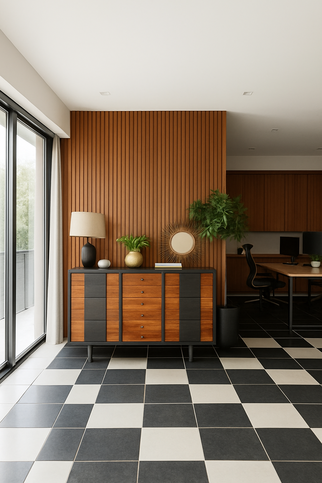 Artēmish 9 Drawers Side Board (Natural)