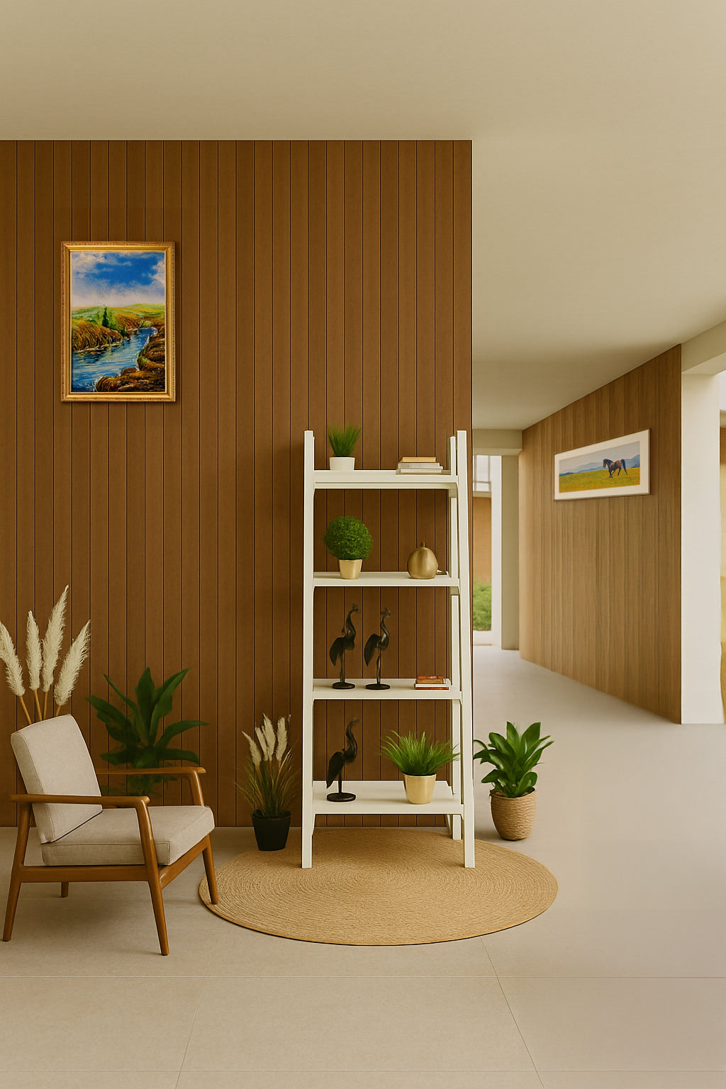 Santorini Book Shelf