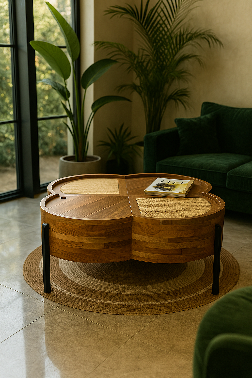 Center Table – Simple Elegance – Versatile Design – 105 x 105 x 46 cm