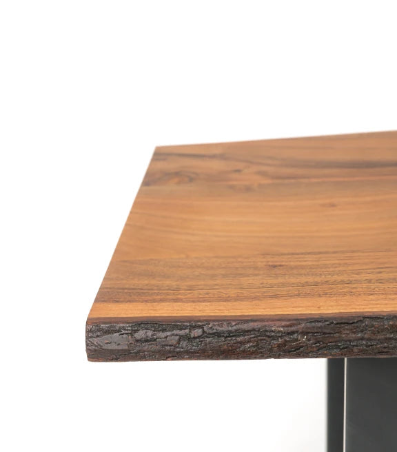 Artēmish Bark Bench – Chic Comfort – Versatile Seating Solution – 47 x 16 x 18 cm