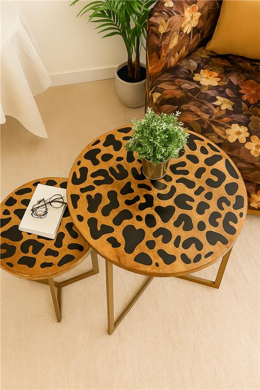 Panther Nested Side Table