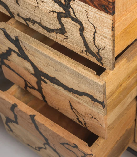 El Dorado Side Board – Sophisticated Storage Option Chic Style – 48 x 15 x 42 cm