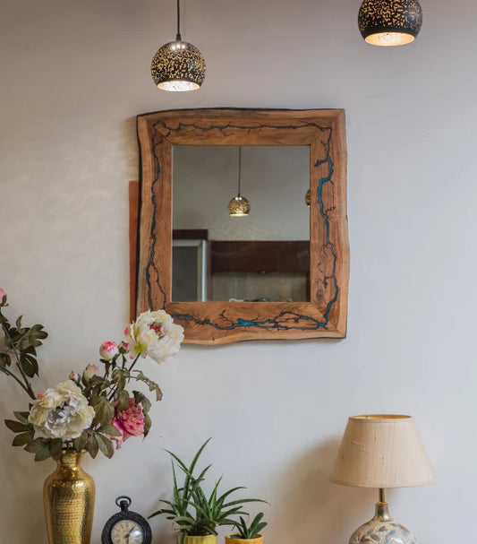 Live Edge Mirror