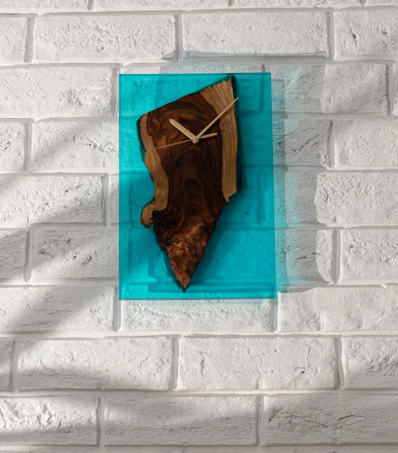 Live Edge Wall Clock