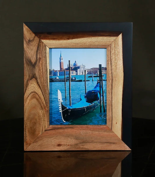 Photo frames (tinted black/ Persian blue)