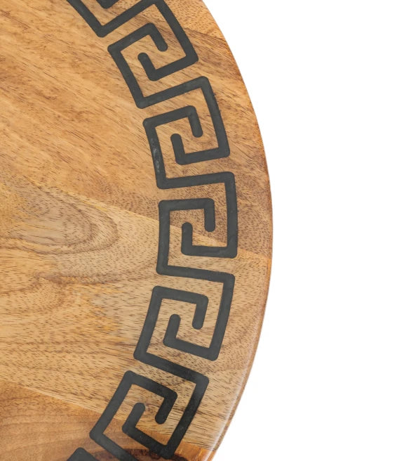 Mango Wood & Epoxy Cube Table – La Vita è Bella