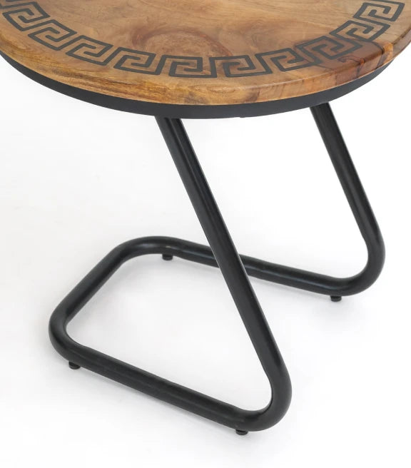 Mango Wood & Epoxy Cube Table – La Vita è Bella