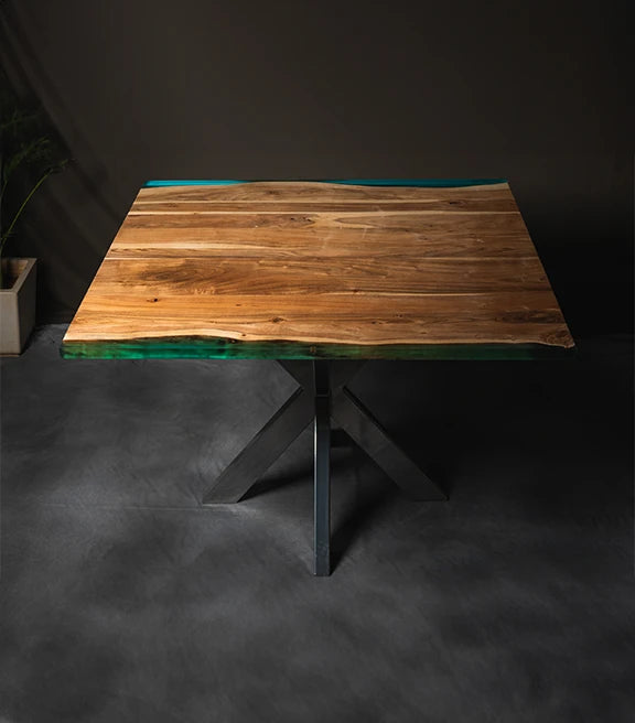 Sand Square 4 Seater Dining Table